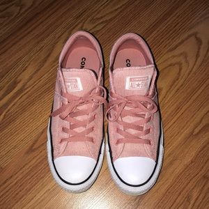 Converse size 10 padded tongue pink